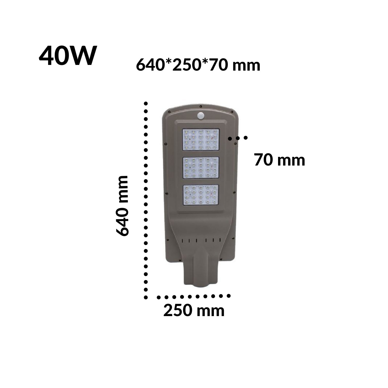 Luminaria Solar SO - Wattko